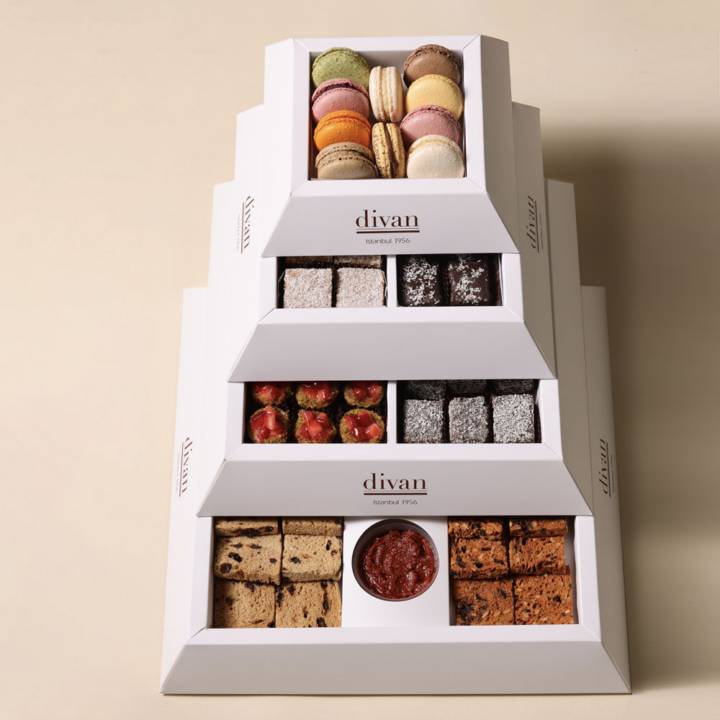 Divan Petit Four və Hədiyyə Qutuları detay